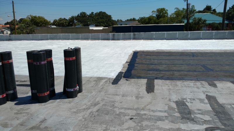 Metal Roof Coating Installation